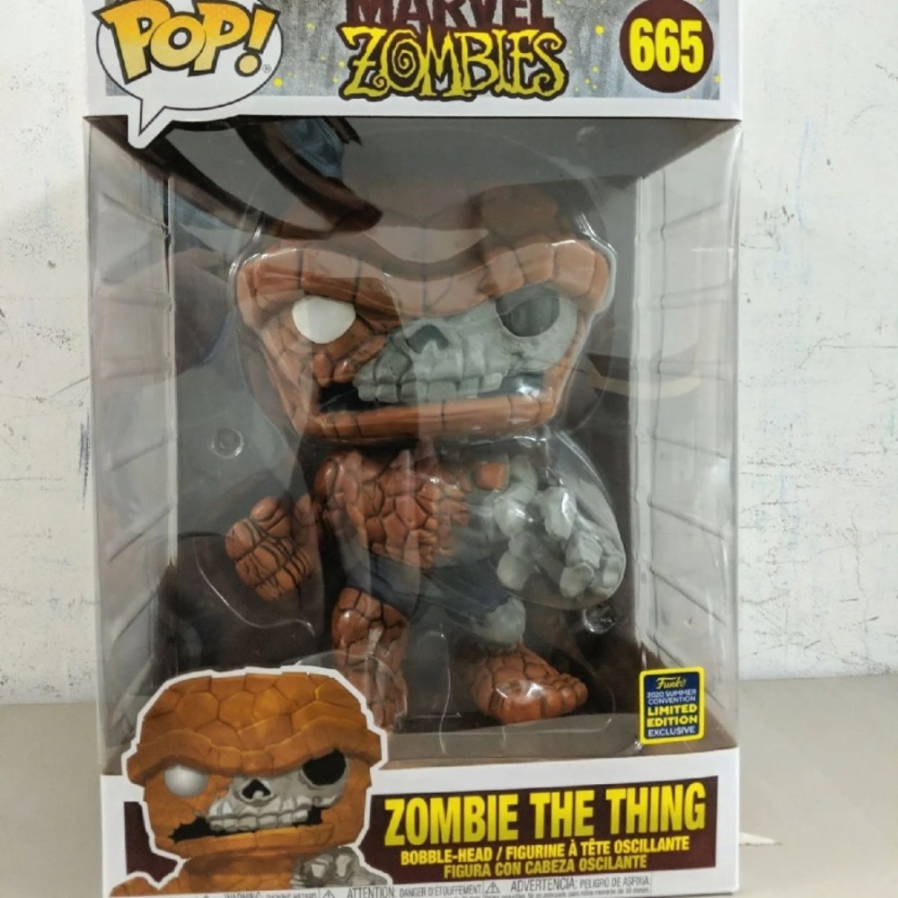 Funko Marvel Zombie The Thing  “10 Inch” Pop